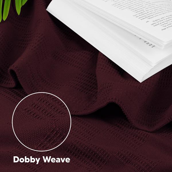 Imagem de Cobertor Utopia Bedding 100% algodão Dobby Weave Thermal King