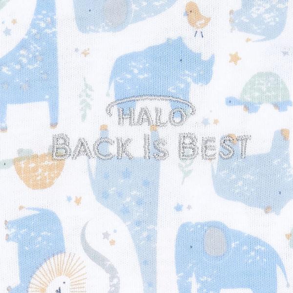 Imagem de Cobertor vestível HALO SleepSack Swaddle 100% algodão azul