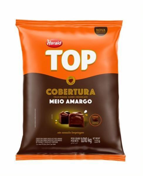 Imagem de Cobertura em Gotas Meio Amargo - Top - 1,01kg - 01 unidade - Harald - Rizzo