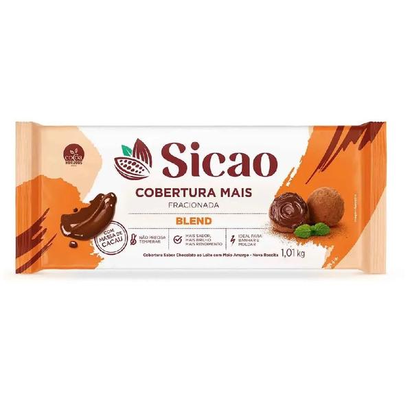 Cobertura Mais Blend Barra 1,01kg Sicao Imagem de Cobertura Mais Blend Barra 1,01kg Sicao