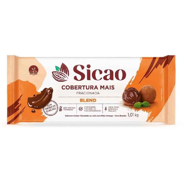 Imagem de Cobertura Mais Blend Barra 1,01kg Sicao