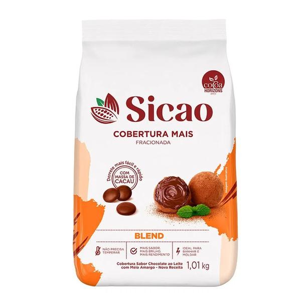 Cobertura Mais Blend Gotas 1,01kg Sicao Imagem de Cobertura Mais Blend Gotas 1,01kg Sicao
