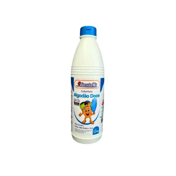 COBERTURA P/ SORVETE MIX ALGODAO DOCE c/ 1,3 kg - Ello Imagem de COBERTURA P/ SORVETE MIX ALGODAO DOCE c/ 1,3 kg