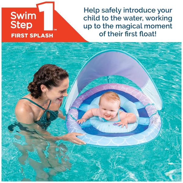 Imagem de Cobertura solar inflável Baby Spring Float Swimways de 9 a 24 meses