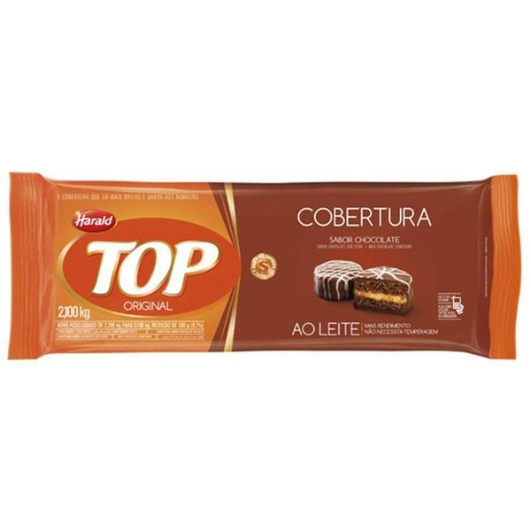 Imagem de Cobertura Top Ao Leite Barra 2,1Kg Harald