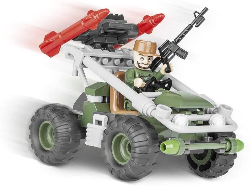 Imagem de Cobi 2156 - carro militar suporte foguete blocos para montar com 90 pcs