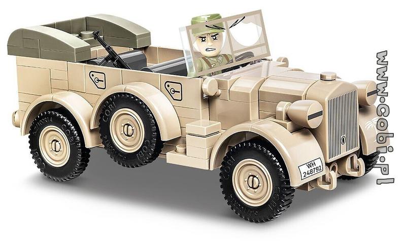 Cobi 2256 - 1937 horch 901 alemao blocos para montar com 178 pcs - Blocos COBI Imagem de Cobi 2256 - 1937 horch 901 alemao blocos para montar com 178 pcs