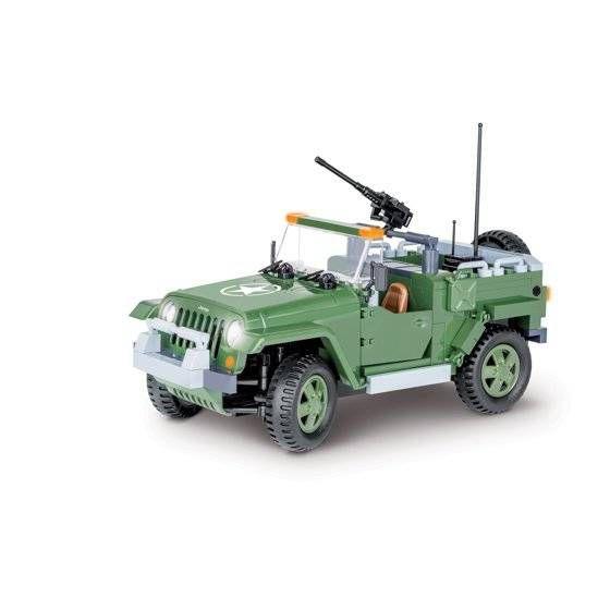 Cobi 24260 - jeep wrangler militar com acessorios blocos para montar com 250 pcs Imagem de Cobi 24260 - jeep wrangler militar com acessorios blocos para montar com 250 pcs