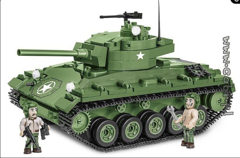 Imagem de Cobi 2543- tanque militar americano m24 chaffee com 590 pcs