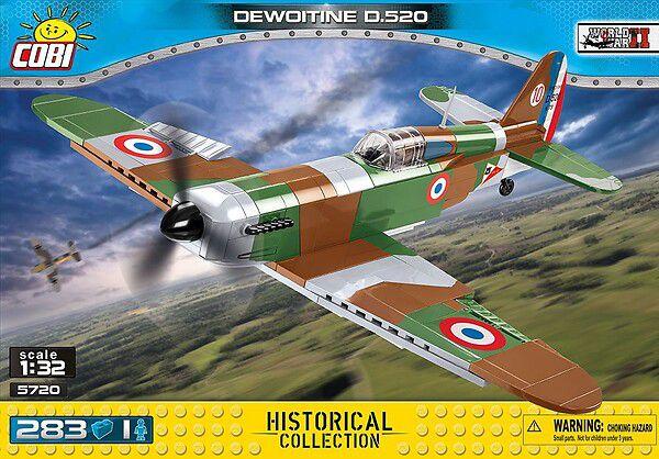 Imagem de Cobi 5720 -  aviao militar frances dewoitine d.520 283 pcs