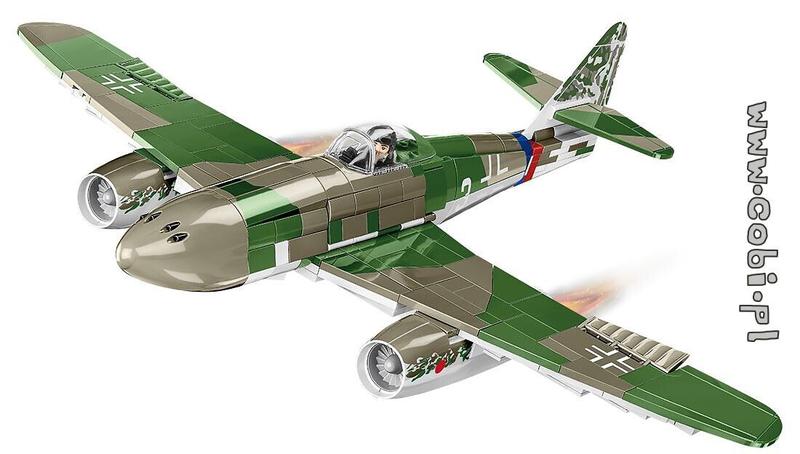 Imagem de Cobi 5721 - avao militar alemao messerchmitt me 262a-1a  390 pcs