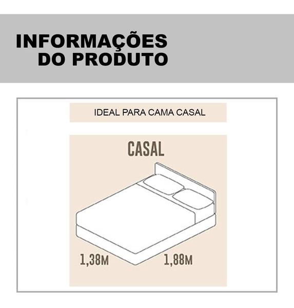 Imagem de Cobre Leito Colcha Casal 3 Peças Em Piquet c/ Fronhas Macio