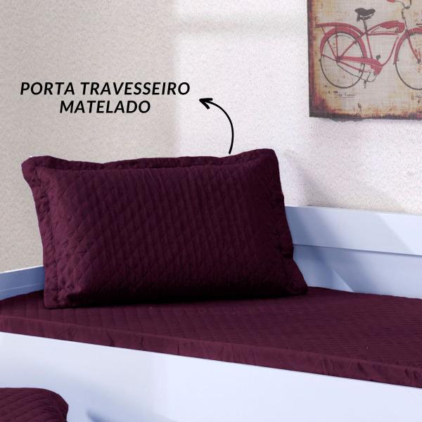 Cobre Leito Pratico Solteiro 01 Unidade Vinho - Enxovais Aquarela Imagem de Cobre Leito Pratico Solteiro 01 Unidade Vinho