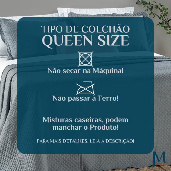 Imagem de Cobre Leito Queen Size Bordada Amber 200 fios Super Macio CHESS