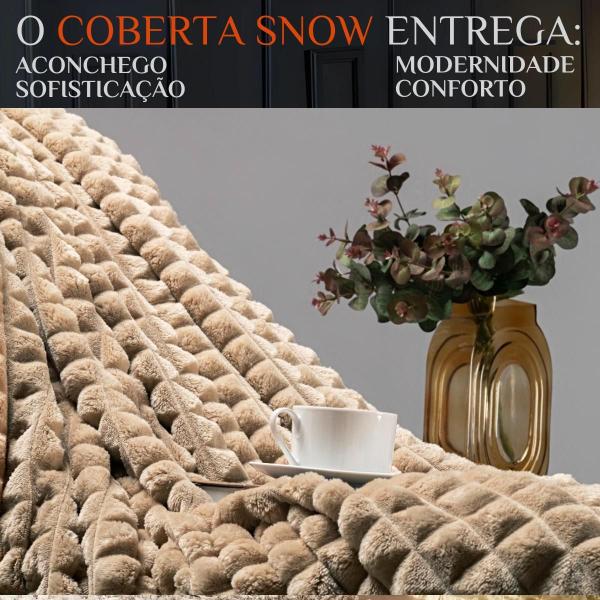 Cobredom Cobertor Grosso Snow Queen Size Super Fofinha E - De Luca Enxovais Imagem de Cobredom Cobertor Grosso Snow Queen Size Super Fofinha E