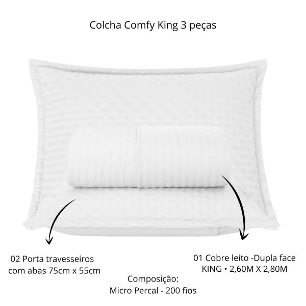 Imagem de Cobreleito King Lavive Comfy 03 Peças Toque de Pluma