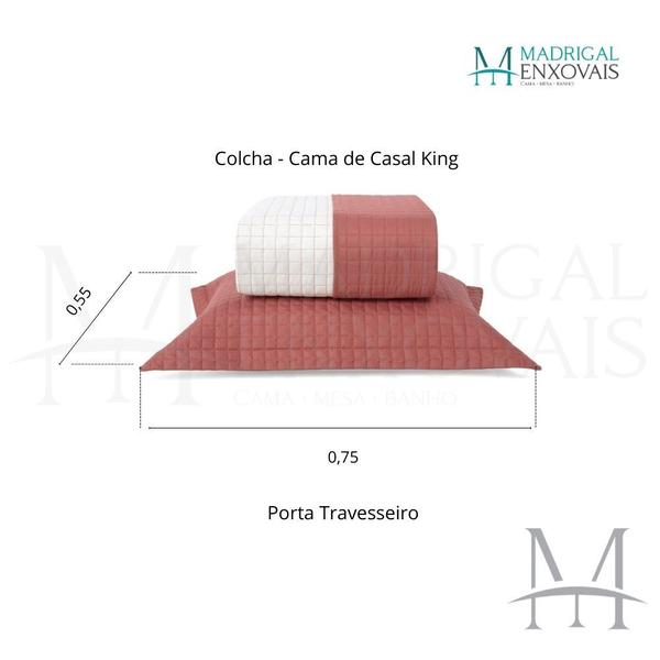 Imagem de Cobreleito Plaza Lavive King 03 Peças Dupla Face Cobre