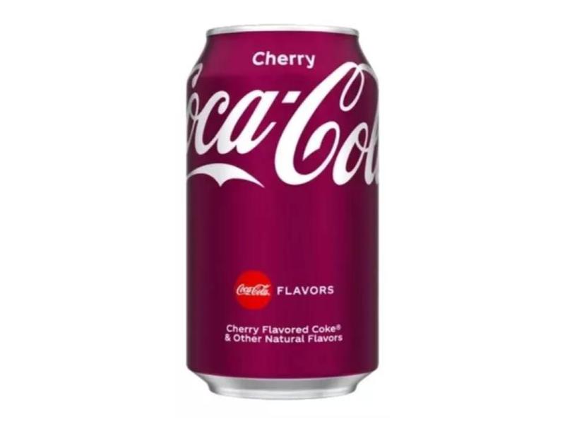 Coca Cola Cereja Cherry Coke Flavors 330ml - Importada Imagem de Coca Cola Cereja Cherry Coke Flavors 330ml - Importada