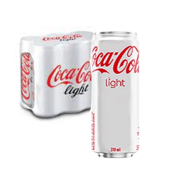 Imagem de Coca Cola lata LIGHT 310ml fardo C/6 Unidade