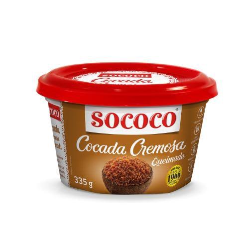 Cocada cremosa queimada 335g sococo Imagem de Cocada cremosa queimada 335g sococo