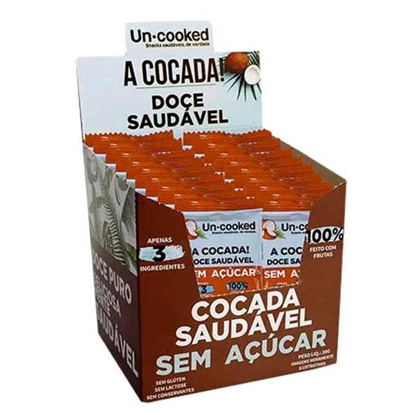 Imagem de Cocada Sem Açúcar Uncooked (Cx 28Un De 20G)