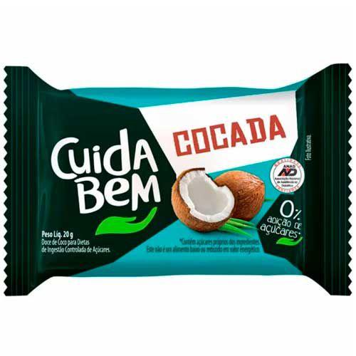 Imagem de Cocada zero açúcar cuida bem unidade