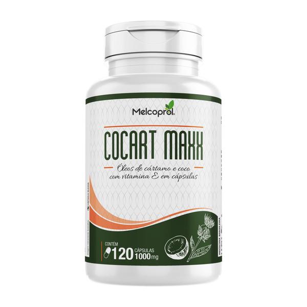 Imagem de Cocart Maxx - Óleos de Coco, Cártamo e Vitamina E 120 cáps 1000 mg