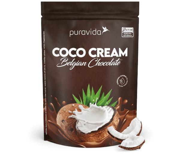 Coco Cream Chocolate Belga 250G - PURAVIDA Imagem de Coco Cream Chocolate Belga 250G