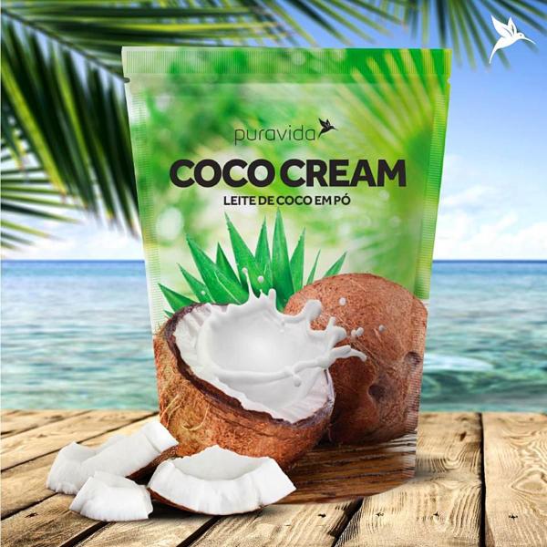 Coco Cream de 1KG Suplemento Leite de Coco em Pó - PURAVIDA Imagem de Coco Cream de 1KG Suplemento Leite de Coco em Pó - PURAVIDA
