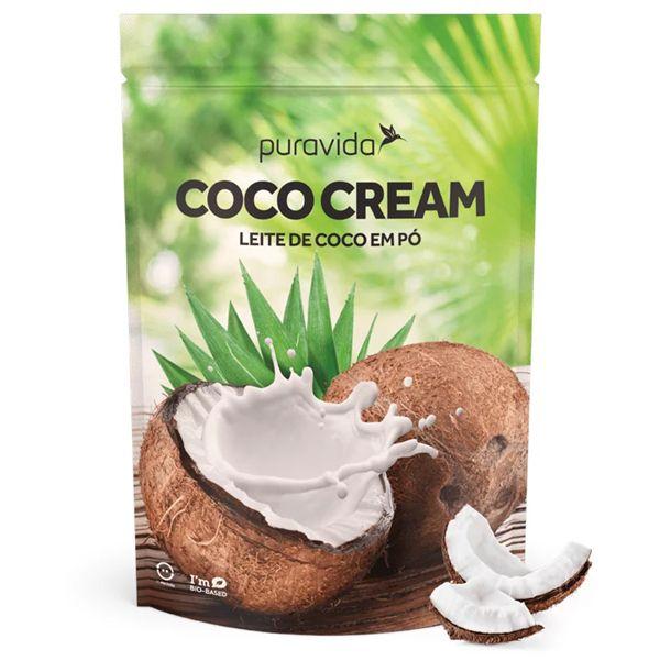 Coco cream leite de coco em po 250g - Puravida Imagem de Coco cream leite de coco em po 250g - Puravida