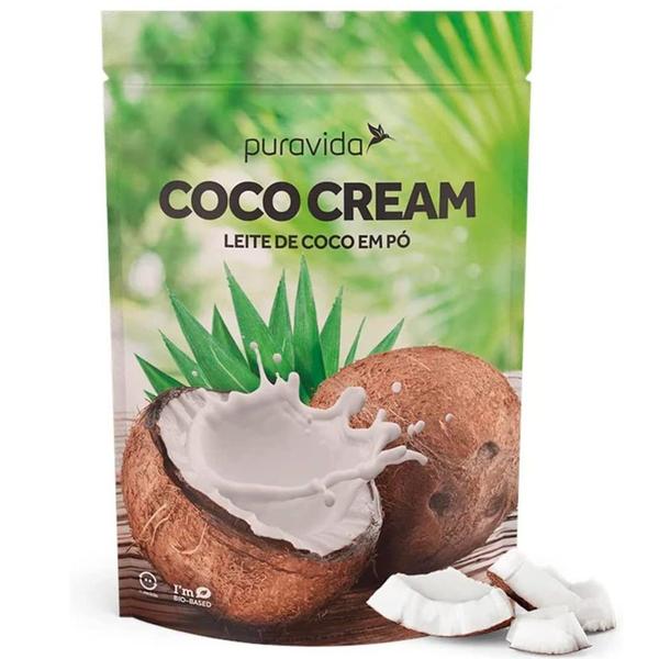 Coco Cream (Leite de Coco em Pó) - Puravida 250g Imagem de Coco Cream (Leite de Coco em Pó) - Puravida 250g