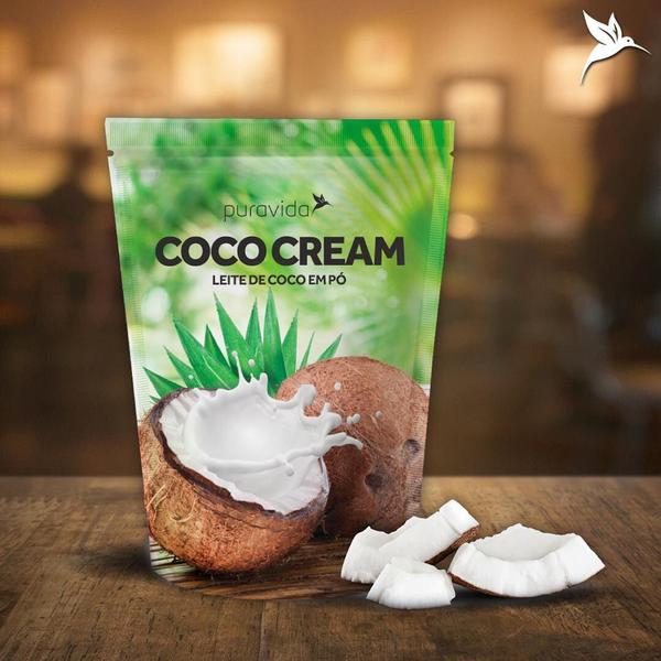 Imagem de Coco Cream (Leite de Coco em Pó) - Puravida 250g