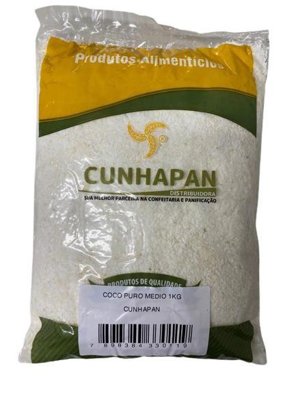 Imagem de Coco Puro Médio 1kg - Cunhapan