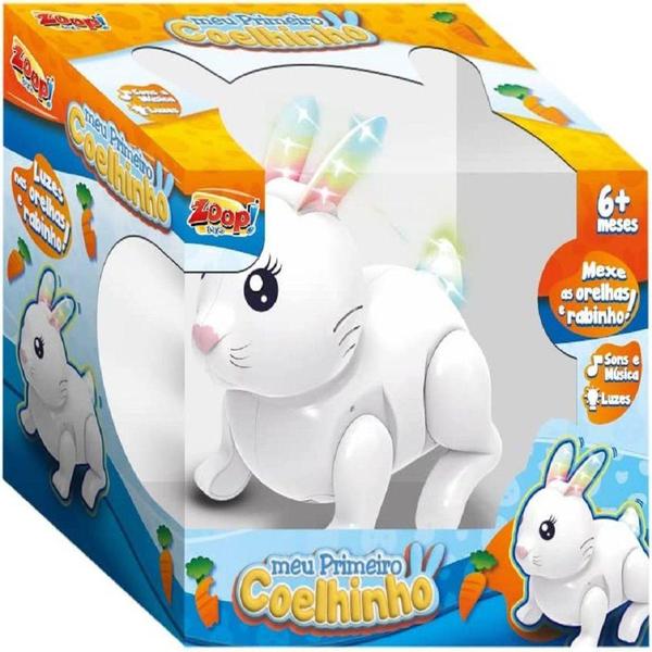 Imagem de Coelhinho Saltitante Com Luz e Som - Zoop Toys