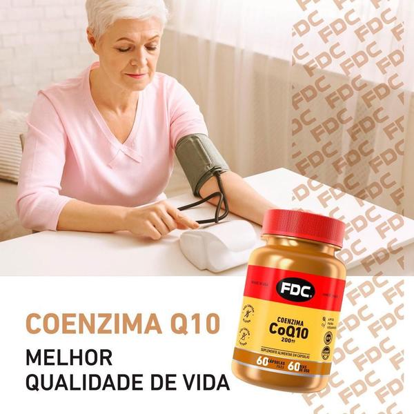 Imagem de Coenzima Coq10 200Mg - 60 Cápsulas - Fdc