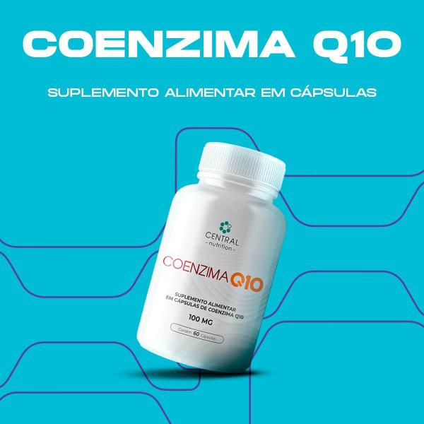 Imagem de Coenzima Q10  100mg  60 Cápsulas  Central Nutrition