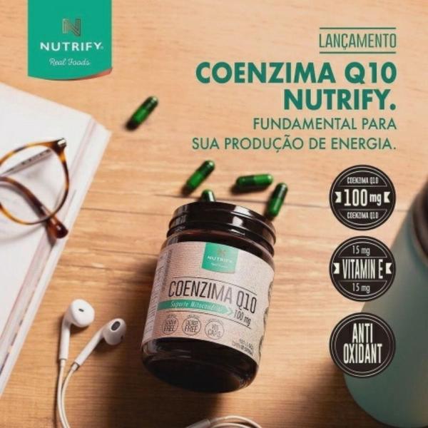 Imagem de Coenzima Q10 100mg - 60 cápsulas - Nutrify