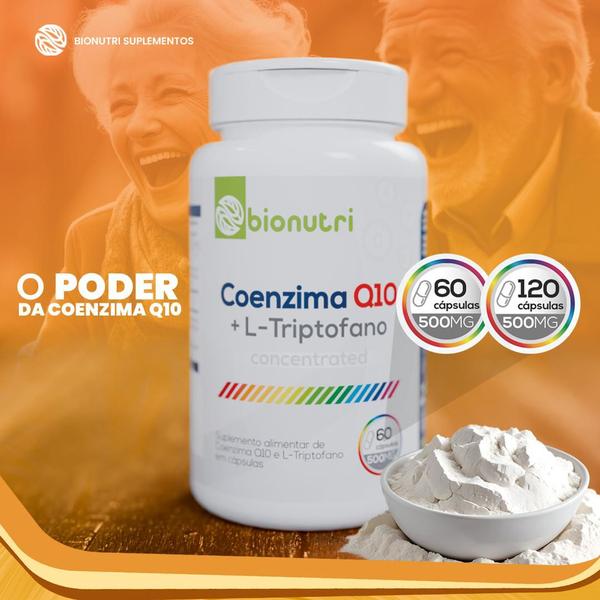 Imagem de Coenzima Q10 120 Cápsulas 500 Mg Bionutri