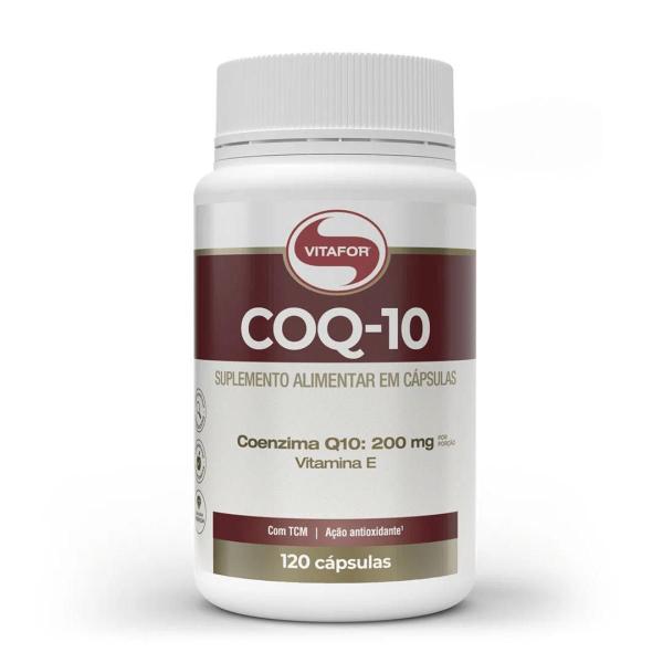 Imagem de Coenzima Q10 200Mg Vitamina E Tcm Antioxidante 120 Caps