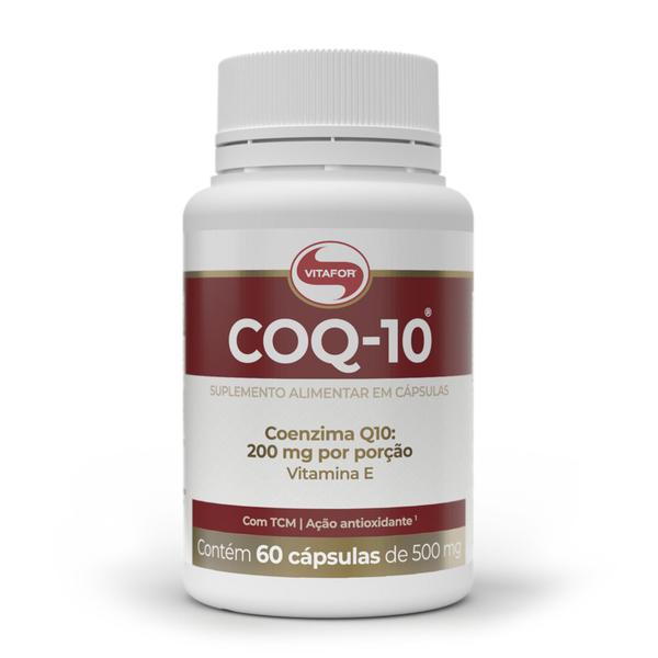 Imagem de Coenzima Q10 60 Caps 200mg Por Porção Vitafor