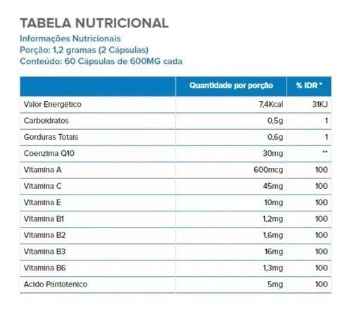 Imagem de Coenzima Q10 60 Caps + Bcaa 10:1:1 200g em Pó Growth