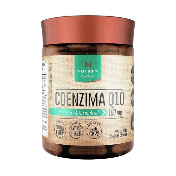 Imagem de Coenzima Q10 Com 60 Cápsulas (100Mg) - Nutrify