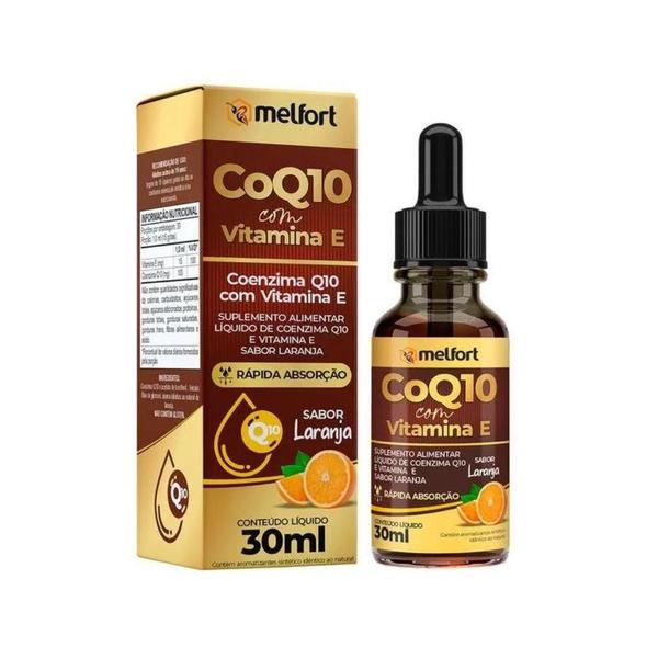 Imagem de Coenzima Q10 com Vitamina E 30ml - Melfort