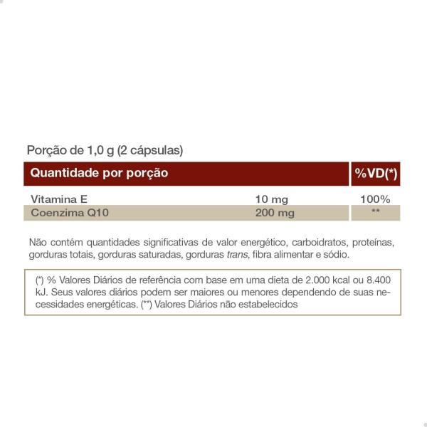 Imagem de Coenzima Q10 COQ10 200mg 120 Capsulas Vitafor