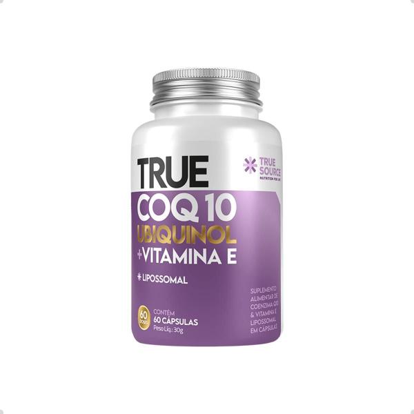 Imagem de Coenzima Q10 Coq10 Ubiquinol Vitamina E 60 Capsulas True Source