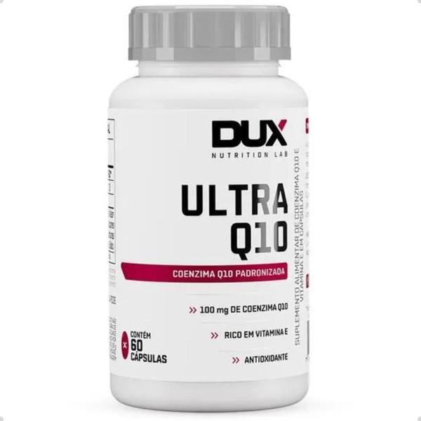 Imagem de Coenzima Q10 Coq10 Ultra 100mg 60 Capsulas Dux Nutrition