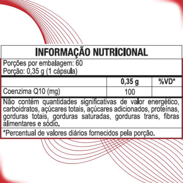 Imagem de Coenzima Q10 Duom 60 Capsulas Ubiquinona 100mg