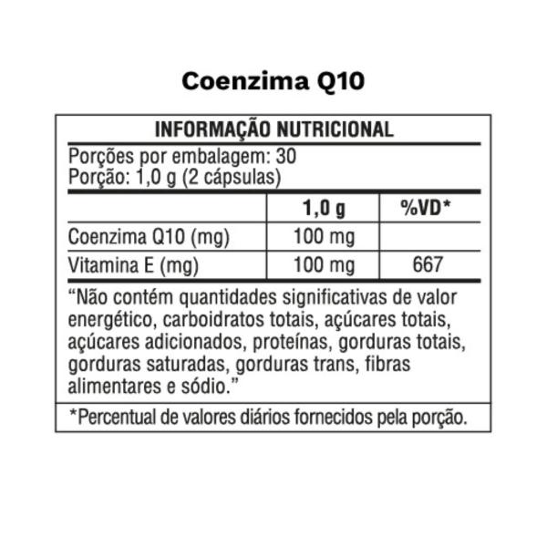 Imagem de Coenzima Q10 e Vitamina E 500mg 60 Capsulas Ocean Drop