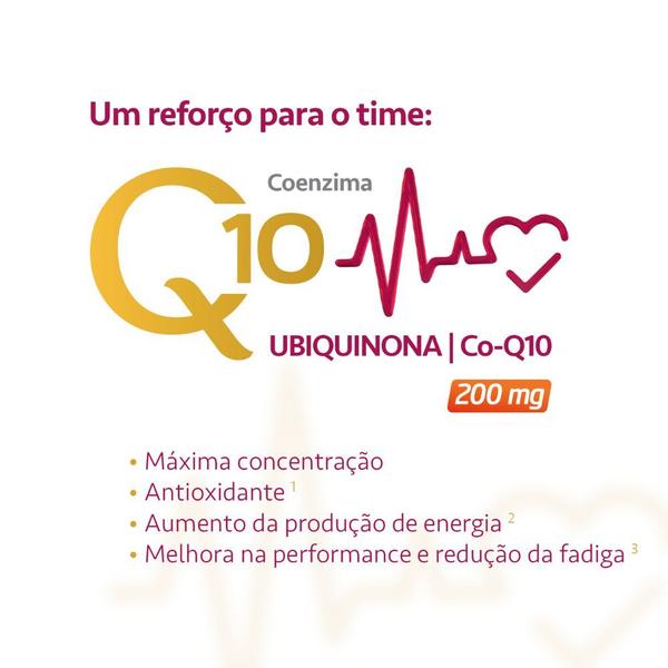 Imagem de Coenzima q10 gold 200mg 30cps maxinutri