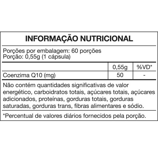 Imagem de Coenzima Q10 Gold Ubiquinona 50mg 60 cápsulas Maxinutri